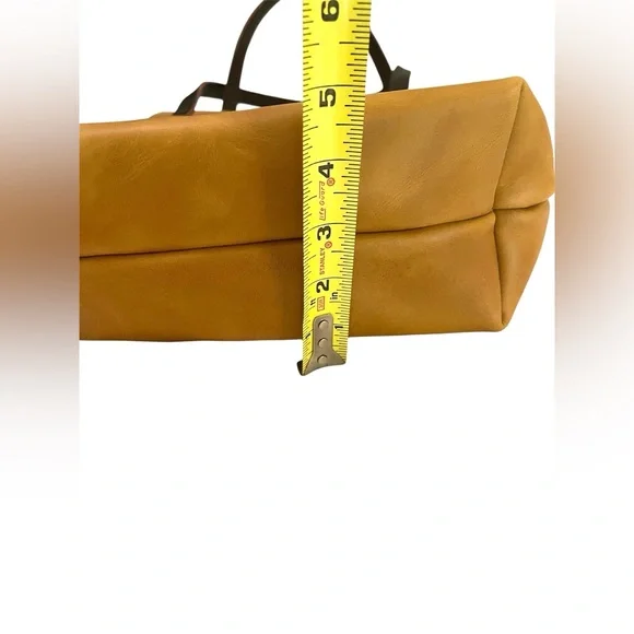 Portland Leather Goods Small Tote Bag Mango - Picture 12 of 14